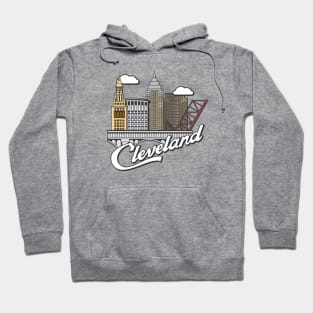 Cleveland Skyline Hoodie